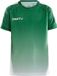 Craft Pro Control Fade Jersey Jr 1906703 - Team Green/White - 158/164