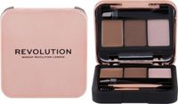 Revolution Makeup Revolution Brow Sculpt Kit - Eyebrow Treatment Kit 2.2G Brown