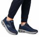 Skechers 221041/NVY heren sneakers in donkerblauw
