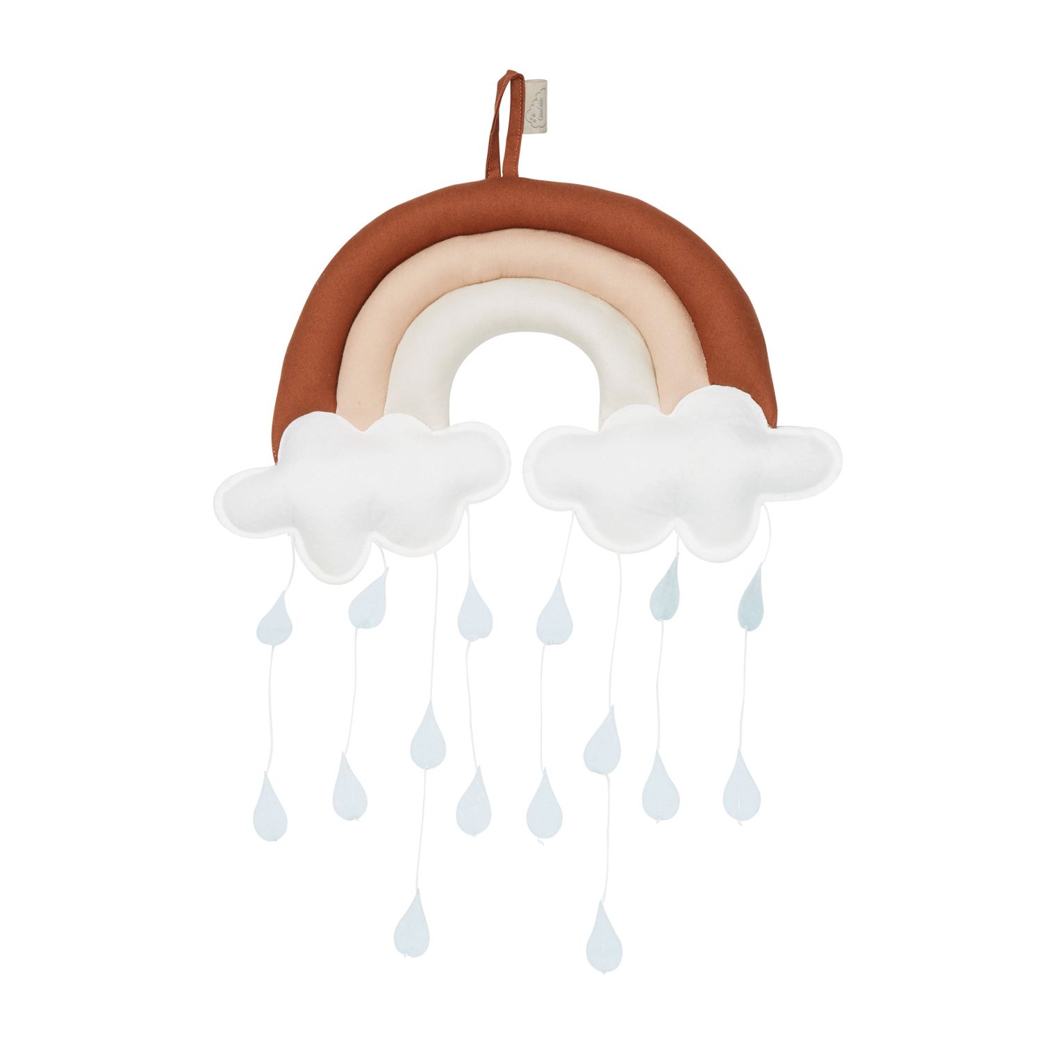 CamCam Copenhagen Rainbow Muziekmobiel Caramel - Katoen - Bruin - 2022