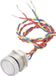 APEM PBARZAF0000E2A Bouton piézo 24 V DC/AC 0.2 A 1x hors/(en) Moment Rouge, Vert IP69K 1 pièce(s)