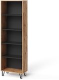 Vicco Amber Boekenkast – 60 x 186.6 cm Eiken Wotan