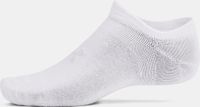 Under Armour UA Essential No Show 6pk Unisex Sportsokken - Wit - Grijs