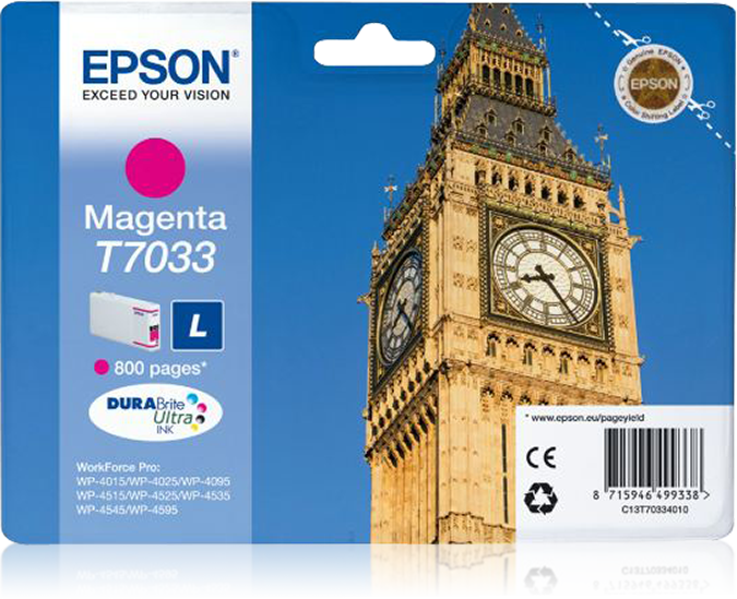 Epson Big Ben Ink Cartridge L Magenta 0.8k single pack / magenta
