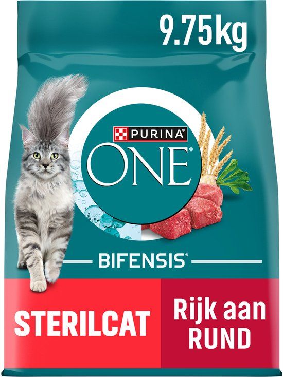 PURINA ONE Purina® ONE® Sterilcat - Kattenvoer Droogvoer - Rund & Tarwe - 9.75 kg