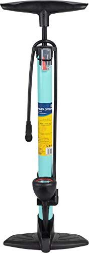 ON BIKE Opblaaspomp fietswielen van staal met geïntegreerde manometer