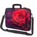 Funky Planet Rose 15-15.6 inch Tablet Laptop Notebook MacBook Case Tas met Handvat en Riem Zakje Beschermende Huid Cover