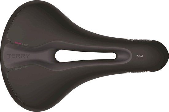 Terry zadel Fisio dames zwart - ZDT283