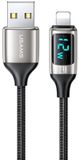 Usams US-SJ543 chargeur numérique et câble de données 1,2 m 480 Mbps