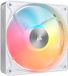 Corsair RS120 II ARGB - Behuizingsventilator - 120mm PWM - ARGB Verlichting - Wit