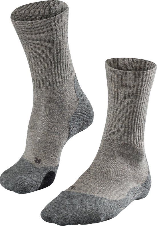 FALKE TK2 Wool Wandelsokken - Dames - Beige - Maat 35-36