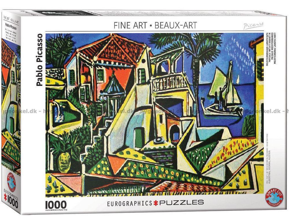 Eurographics Mediterranean Landscape - Pablo Picasso Puzzel (1000 stukjes)