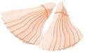 Merkloos Beukenhout Racletteschraper - 13 cm - Set van 2 stuks