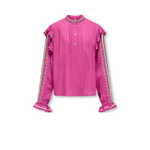 KIDS ONLY GIRL top KOGADA - Fuchsia