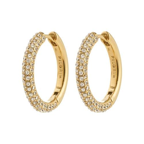 PILGRIM gold plated oorbellen Tatum