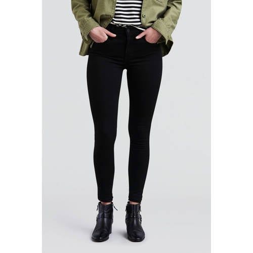 Levi's 720 High Waist Skinny Jeans - Black Galaxy