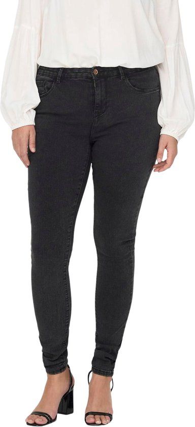 ONLY CARMAKOMA CARTHUNDER REG SKINNY PIM367 Jeans - Dark Grey Denim - W52/L32