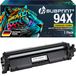 Bubprint XXL Toner, compatibel met HP 94X CF294X en 94A CF294A, zwart