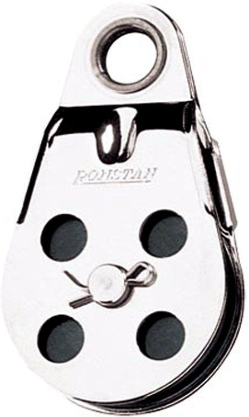 Ronstan staaldraadblok max. 6mm - RF104