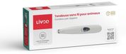 LIVOO PET104 Tondeuse sans fil pour animaux - Lame en céramique, 2 vitesses, lumière LED