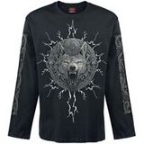 Spiral Valhalla Spiral Shirt met lange mouwen - M tot XXL - voor Mannen - zwart