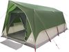 vidaXL Tunneltent 6-persoons Groen Polyester