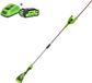 Greenworks G40PHAK2, 40 Volt accu heggenschaar langbereik, incl. 2-AH Accu & Lader