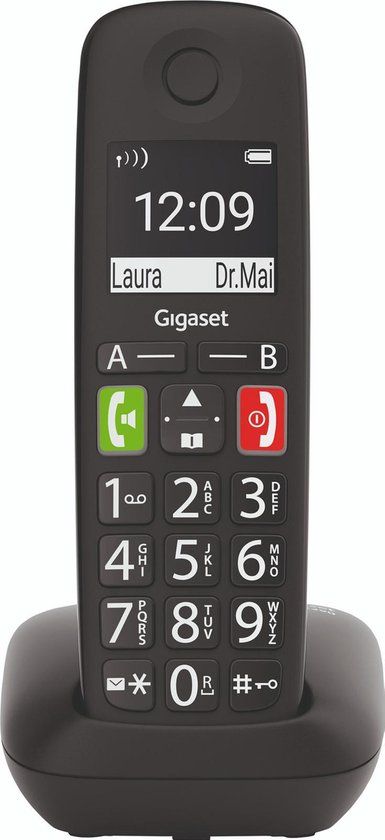 Gigaset E290M DECT telefoon - Zwart