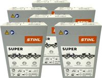 Stihl 6x 3/8" Rapid Super 3 (RS3) zaagketting 50 cm 3/8" 1.6 mm 72 TG 6 stuks