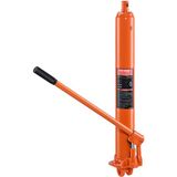 VEVOR Hydraulische lange ram-krik, 8 ton motorhefcilinder met enkele zuigerpomp en platte basis, hydraulische autoflessenkrik voor motorhefbruggen, garage-/winkelkranen, boerderij enz.