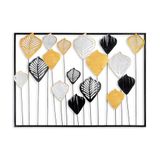 Handgemaakte decoratieve metalen wandaccessoire, 50 x 70 cm, 100% metaal (1,5 mm), uniek handgeschilderd ontwerp, perfect voor woondecoratie, lichtgewicht 1.628 kg