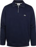 Lacoste Pullover Zipper Donkerblauw - Maat 4XL - Heren