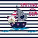 Homemania Tapijt met opdruk Catch The Sea