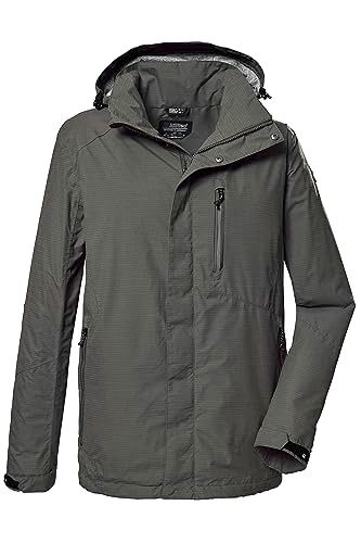 killtec Heren Functioneel jack/outdoorjack KOS 256 MN JCKT_CARLEB - green anthracite - S