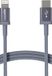 Amazon Basics USB-A naar Lightning-oplaadkabel, nylon gevlochten snoer, MFi-gecertificeerde oplader voor Apple iPhone 14, 13, 12, 11, X, Xs Pro, Pro Max, Plus, iPad, 1,8 m, donkergrijs