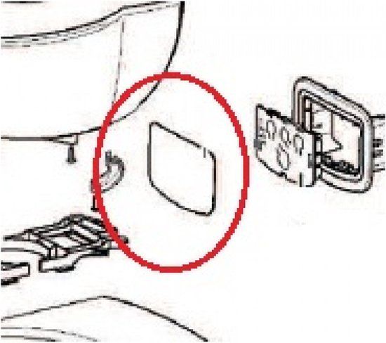 Thetford Overlay Zwart - Universeel - 8710315654240