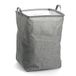 Zeller 14269 wasmand, polyester, grijs, ca. Ø 35 x 53 cm