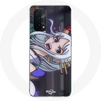 Maniacase Etui voor Oppo A74 5G Yamato One Piece Manga Poster