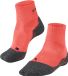 FALKE Dames Wandelsokken TK2 Explore Cool Short W Sso lyocell functioneel materiaal anti-blaar dik 1 paar, Orange Ray 8018, 35-36