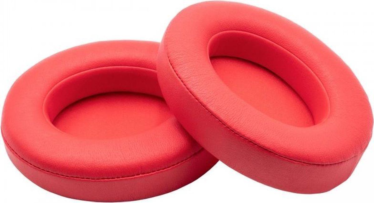 Dolphix Oorkussens compatibel met Beats Studio 2 en 3 hoofdtelefoons / rood