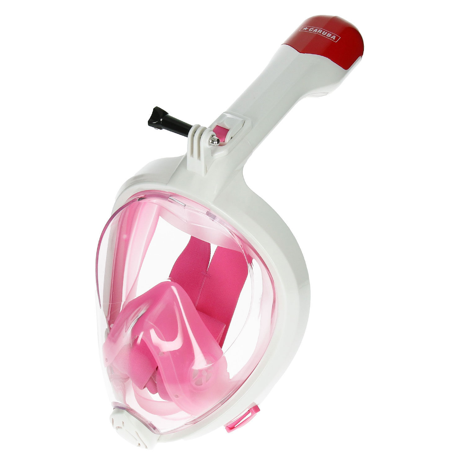 Caruba Swift Full Face Snorkelmasker L/XL Roze