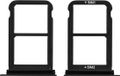 Avizar Tiroir de carte SIM Compatible Huawei P20 Pro 0, Noir