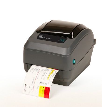 Zebra GX430t Label Printer - Thermal Transfer - 300 x 300 DPI - 102 mm/sec - Wired