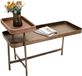 DKD Home Decor Salontafel Metaal Aluminium Hout MDF 100 x 45 x 63 cm