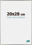 Your Decoration Cadre photo 20x28 cm Plastique Champagne Evry