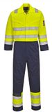 Portwest MV28 Hi-Vis Modaflame Overall - Geel/Marine - XXL