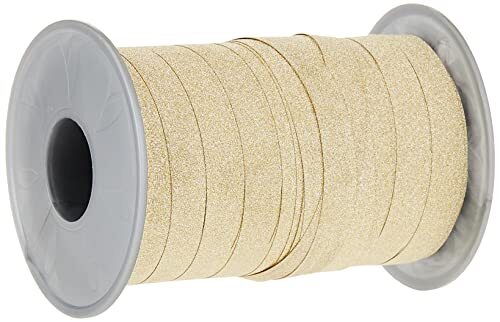 Präsent 18509-634 Ringelband, goud, 100 m spoel 10 mm, 100 meter