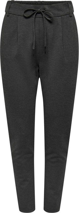 ONLY Broek Onlpoptrash Life Easy Col Pant Pnt 15115847 Dark Grey Melange Dames Maat - W25 X L30