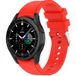 Strap-it Samsung Bracelet silicone Samsung Galaxy Watch 4 Classic 42mm (rouge vif)