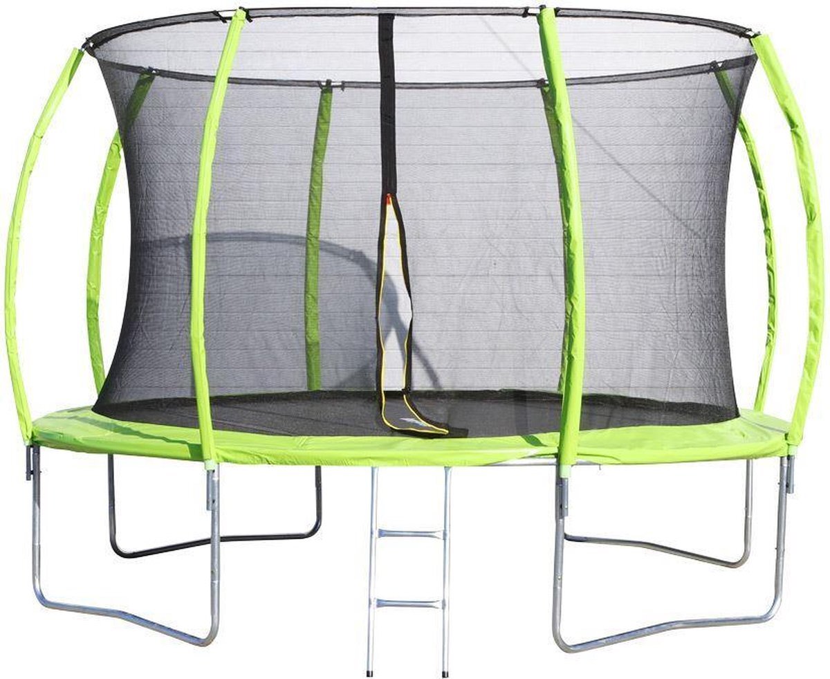 Famijump Trampoline Premium rond diam. 305 cm (incl. net & ladder)